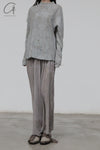 MUTEDANCE cashmere sweater MD23FW93 gray PM92